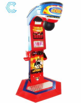 China Coin Operated Arcade Sports Game Machine Big Punch Game Machine For Sale W1.4m*D1.3m*H2.13m for sale