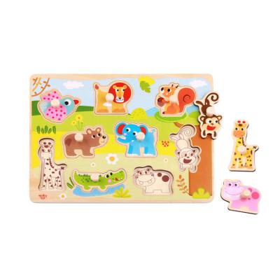 China 2021 New Toys Colorful/Safe/Environmental Wooden Play Animal Puzzle Other Educational Toys for sale