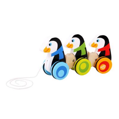 China New Design Plywood Animal Pull Along Toys for sale