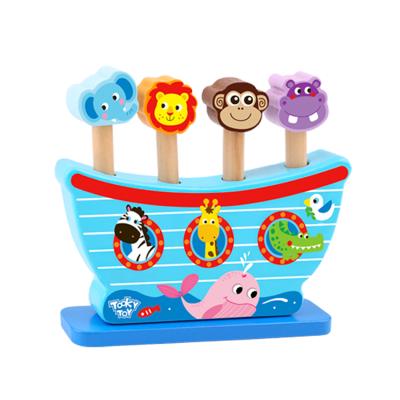 China Wooden Animal Pop Toys Colorful/Safe/Environmental Tooky Brand New Design For Children for sale