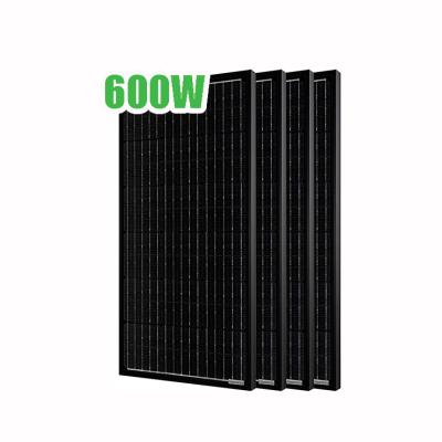 China High-transmittance and low reflection spot 600 watt black photovoltaic solar panel module power 3*200w light and easy installation mobile power supply CA832-SL for sale