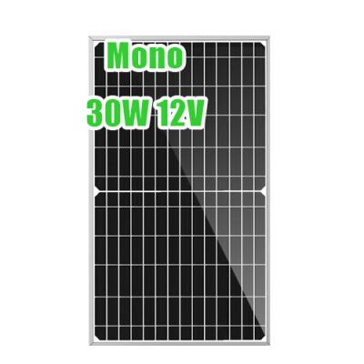 China 30W 12V Monocrystalline Solar Panel Portable Foldable Solar Battery Charger CA362-SL Monocrystalline Solar Battery Charger for sale