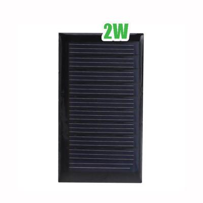 China High-transmittance and low reflection new 1.5W 6V PET laminated processing solar panel with polysilicon convenient and easy installation power supply CA836-SL for sale