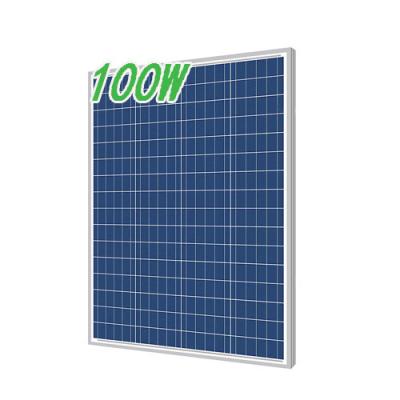 China 100 Watt Portable 12 Volt Polycrystalline Solar Panel High Efficiency RV Marine Boat Off Grid CA361-SL Module for sale