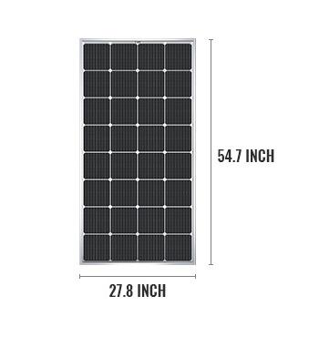 China high quality High-transmittance and low reflection mono solar panel 200 watts 12 volt charger for rv camping CA110-SL for sale