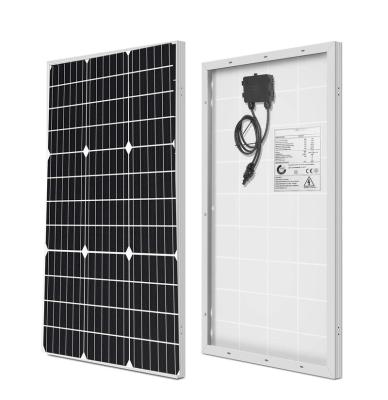 China High-transmittance and low reflection 200 watt 12 volt monocrystalline solar panel high efficiency PV module for boat home camping caravan CA122-SL for sale