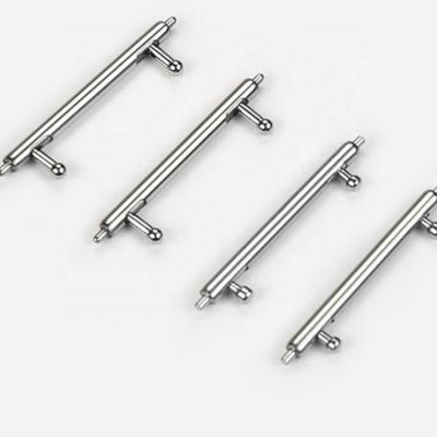 China Dual Watch Band Part Quick Return Spring Bar For Samsung Galaxy Watch 4 Stainless Steel Watch Pins Diameter 1.5mm Dual 1.8mm Spring Bar for sale