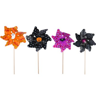 China Good Quality Cheap Stage Windmills Custom Halloween Gift Supply PP+Wood Poles Suns for sale