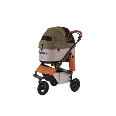 China Sustainable Portable Luxury Pet Trolley Strollers 4 Wheel Carts Cat Dog Easy Walk Folding Travel Carrier for sale