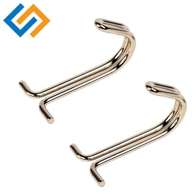 China Heavy Industry Heavy Duty Stainless Steel Door Hanger Coats Robes Fabric Kitchen Bathroom S Type Metal Hanging Hooks for sale