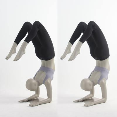 China Wholesale Fashion Display Plus Size Handstand Sports Female Yoga Mannequin for sale