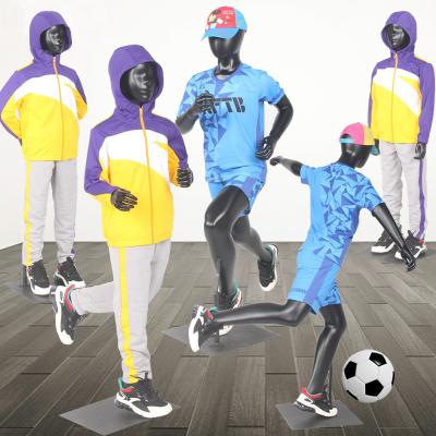 China Other New Standing Children Show Kid Size Boy Mannequin With Egg Head Children Sports Mannequin for sale