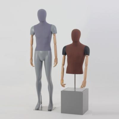 China Other Fashion Male Half Body Mannequin Torso Mannequin Display for sale