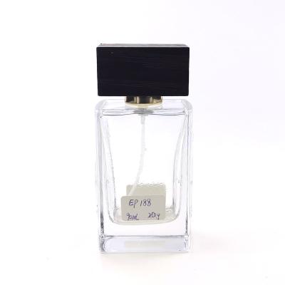 China Personal Care Ermay EP408 90ml Wooden Cap Perfume Bottle for sale