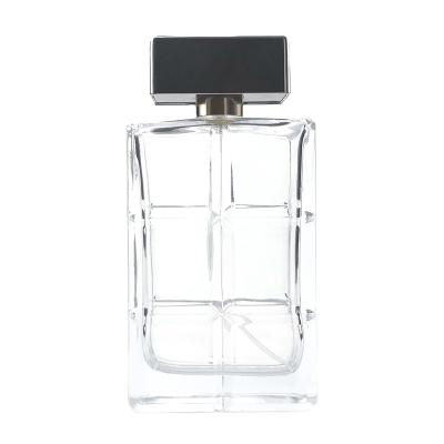 China Personal Care Ermay EP395 120ml Good Quality Recycled Empty Square Glass Perfume Bottles 120ml With Spray for sale