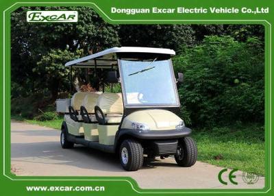 Κίνα Excar 6 Seater Golf Buggy With 800x1100x280mm Aluminum Cargo Box προς πώληση