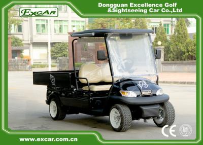 China 2 Motor-DC-System des Passagier-schwarzes Farbgolf-Nahrungsmittelwagen-3.7KW Acim zu verkaufen