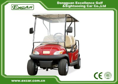 China Carrinho de golfe do carro do clube de Seater do vermelho 6 com tampa da chuva, motor do CAD 48V 3.7KW à venda