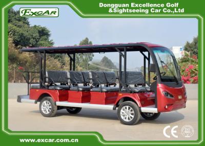 China Fashion 14 Person Electric Sightseeing Bus , Max forward speed 45km/h for sale