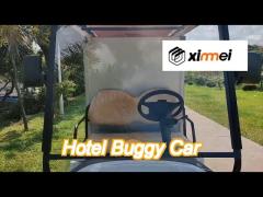 2 person golf cart ce approved hotel use with trojan batteries