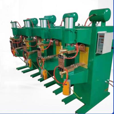 China Spot Welding Machine Contact Welding Machine Pedal Welding Fixture Annealed Black Wire Row Welding Machine Electric Welding Mesh Machine for sale