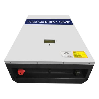 China 48V 51.2V 200Ah Solar System Lithium Lifepo4 Battery Household Powerwall 48V 5Kw 10Kw 100ah 200ah LiFePO4 Battery for sale