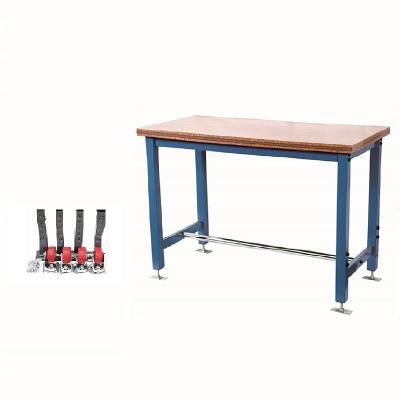 China Adjustable Overall Industrial Rack Warehouse Industrial Packing Work Table for sale