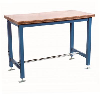 China Professional Industrial Rack Factory Assembly Metal Packing Workbench With Wood Top for sale