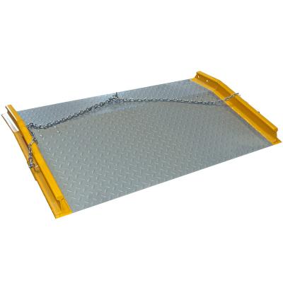 China Easily Assembled Warehouse Loading Aluminum Dock Panel With Steel Restriction for sale