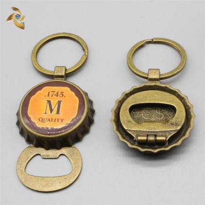 China Beer Cap Bottle Opener Factory Custom Key Chain Supply Viable Directly for sale