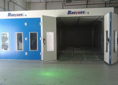 China Full Grilles Inner Ramp Paint Spray Booth Oven , Down Draft Paint Booth Equipment for sale