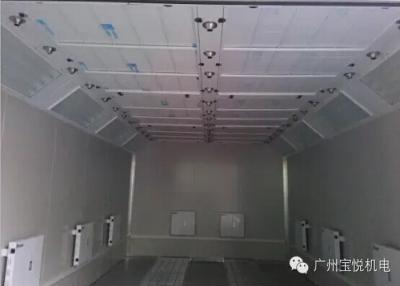 China Turbo Fan Water Based Spray Booth Coating Separate Control Temperature for sale