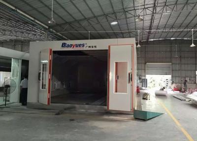 China LED Light Infrared Spray Booth , Outside Paint Booth 8M Length 4.5 M Width for sale