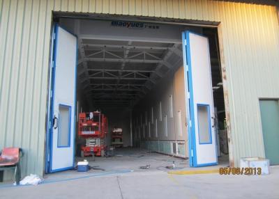 China Truck / Bus Side Downdraft Paint Booth Color Optional 20840×9140×5600 mm OD for sale