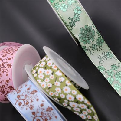 China Metallic Heye Ribbon Stock Sales  Polyester Pure Colors Grosgrain Ribbon for sale