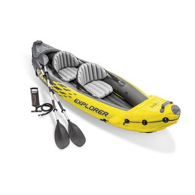 China PVC Intex 68307 Inflatable Explorer K2 Canoe Kayak 2 Person for sale