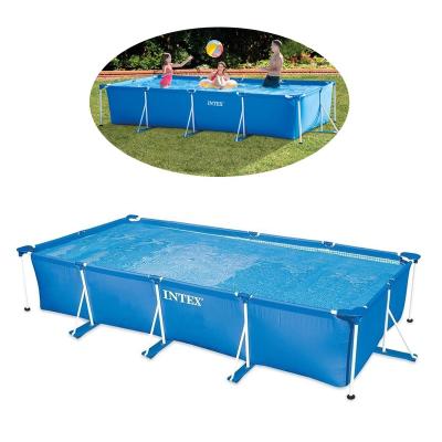 China INTEX Indoor 28274 28273 4.5M X 2.2M X 0.84M Rectangular Frame Above Ground Family Use Pool Set for sale