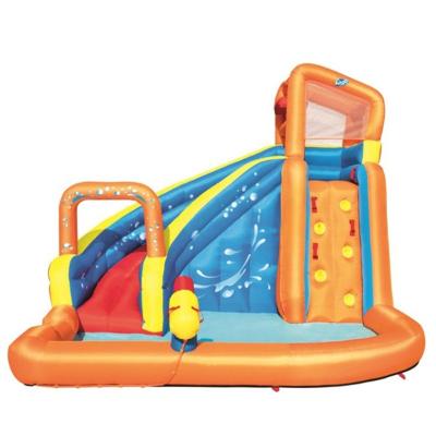 China PVC Bestway 53301 Indoor / Outdoor Inflatable Fun Water Park With Slide Pool for sale