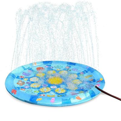 China Toy Water Sprinkler Pad Water Educational Toys Splashes Simulation Fishing Waters Play Equipment Play Mat for sale