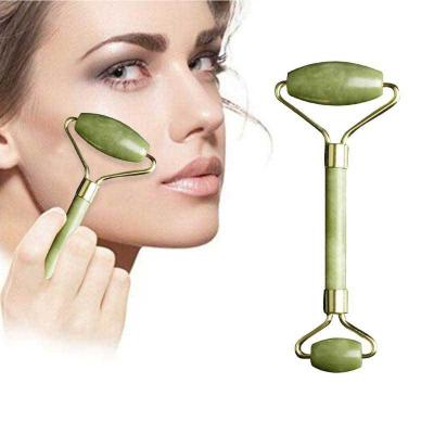 China Natural Jade Face Roller Face Lift Massager CA0015 Quartz Face Jade Stone Beauty Massage Tool Ice Facial Roller for sale