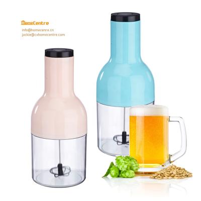 China Battery-powered viable milk frother maker also used as a beer foamer for sale