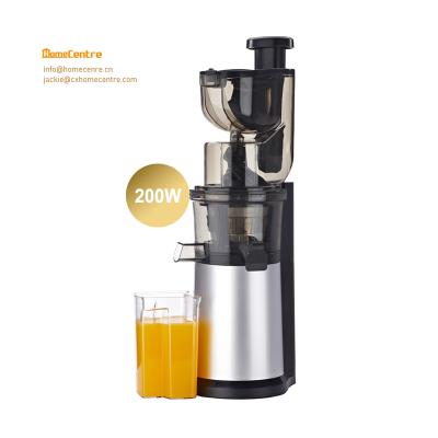 China 200W Household Electric Slow Juicer With Big Mouth For Whole Apple And Orange for sale