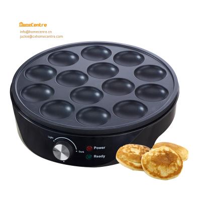 China Mini household electric pancake maker with 14 holes poffertjes plate for sale