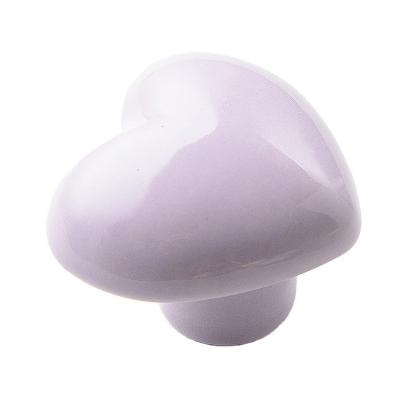 China Artisan Macaron Colors Beautiful High Grade Style Kids Room Ceremic Porcelain Furniture Knob Furniture Handle 2022 for sale