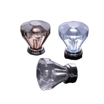 China Modern And Simple High Grade K9 Furniture Knob Transparent Crystal Acrylic Furniture Handle 2022 for sale