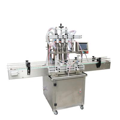 China 4 Head Liquid Food Filling Machine Automatic Liquid Maker Price for sale