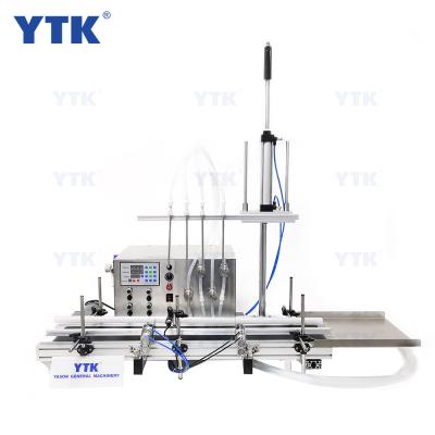 China Desktop YTK-FMMP4 Automatic Liquid Filling Machine Corrosion Resistant For Filling Oil, Perfumes, Juice Liquid And So On for sale