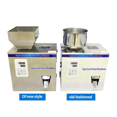 China Powder Filling Machine Bottle Bag Chemical Automatic Powder Filler Particle Weighing Filling Machine For Tea Seeds Beans for sale