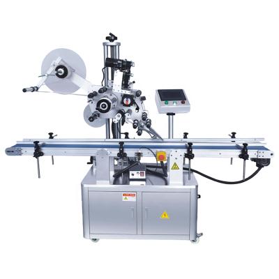 China Automatic Bag Canister Food YTK-300 Flat Surface Machinery Adhesive Labeling Labeling Machine for sale