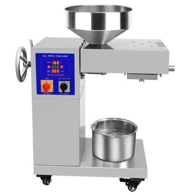 China Factory price best oil production YTK-D06 cooking oil press machine palm oil pressing machine palm screw oil press table top machine for sale